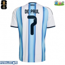 Argentina Rodrigo De Paul #7 Hjemmedrakt VM 2026 Kortermet